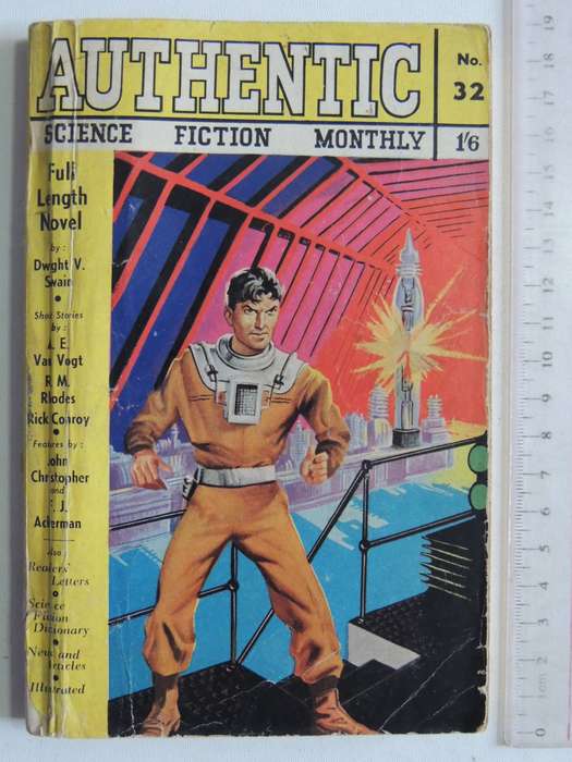 Authentic Science Fiction No. 32ed H.J. Campbell