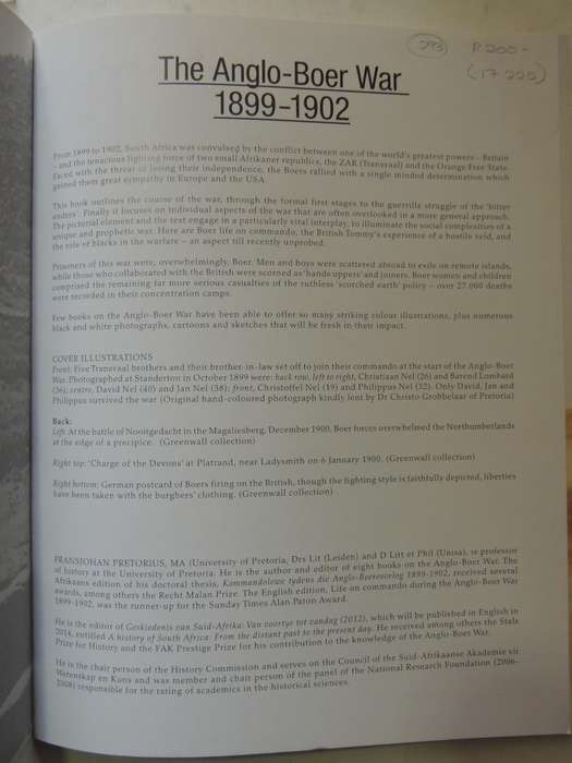 19th Century Heritage Series: The Anglo-Boer War 1899-1902  - Fransjohan Pretorius