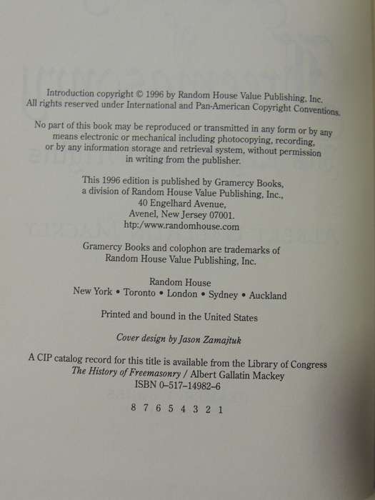 The History of Freemasonry - Albert Mackey