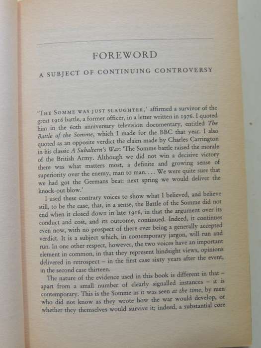 The Imperial War Museum: Book Of The Somme  - Malcolm Brown