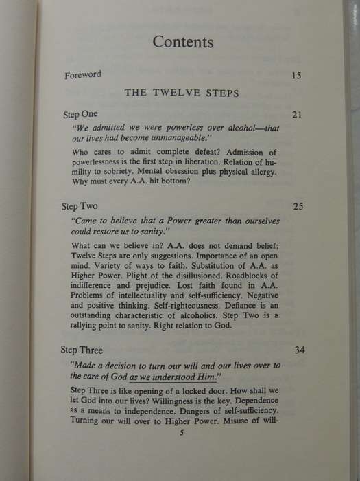 Twelve Steps And Twelve Traditions