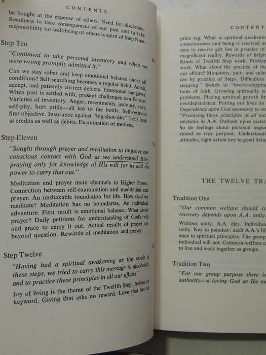 Twelve Steps And Twelve Traditions