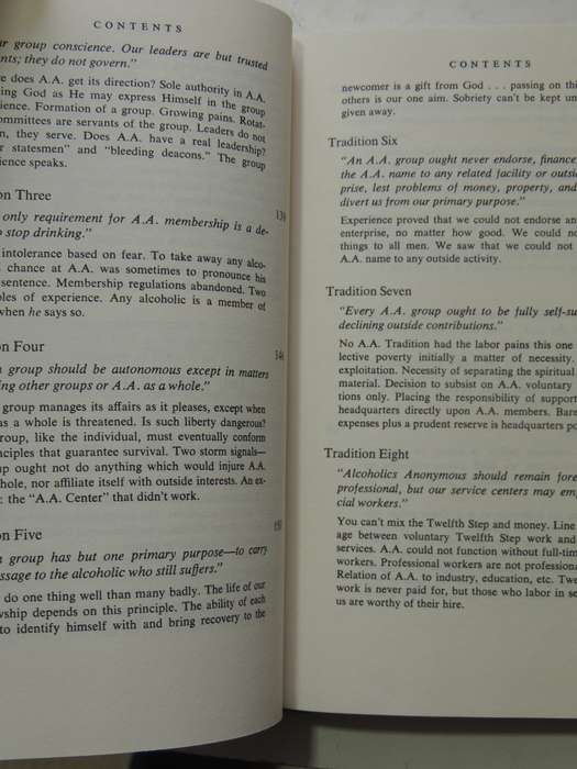 Twelve Steps And Twelve Traditions