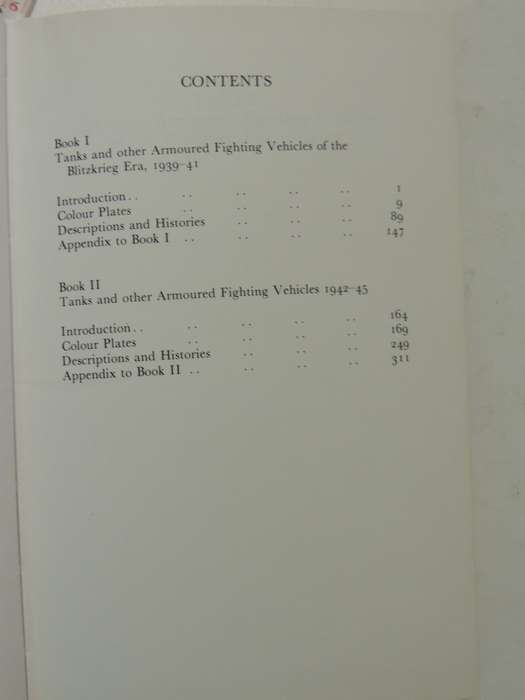 Tanks And Other Armoured Fighting Vehicles Of world War II - B.T. White