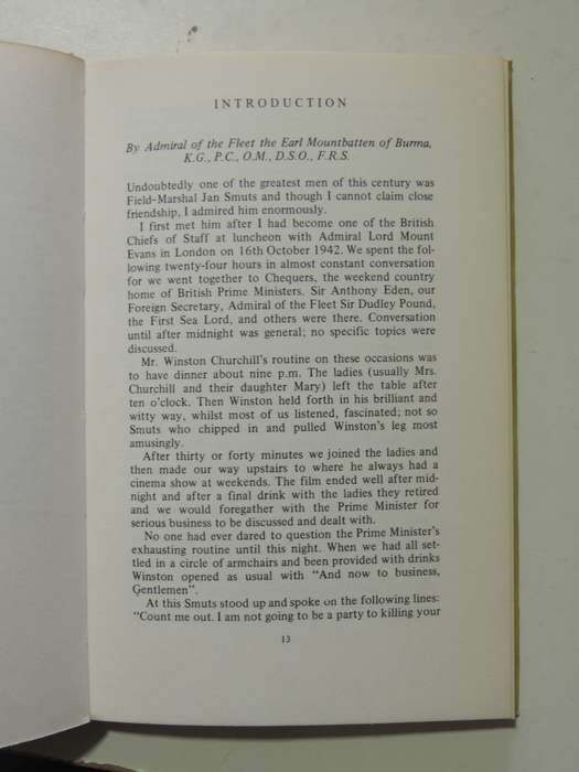 Jan Smuts Remembered: A Centennial Tribute - ed Zelda Friendlander