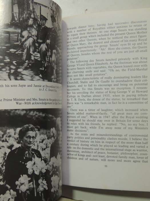 Jan Smuts Remembered: A Centennial Tribute - ed Zelda Friendlander