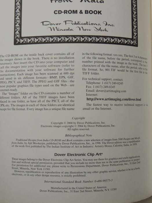 Traditional Design From India (with CD)