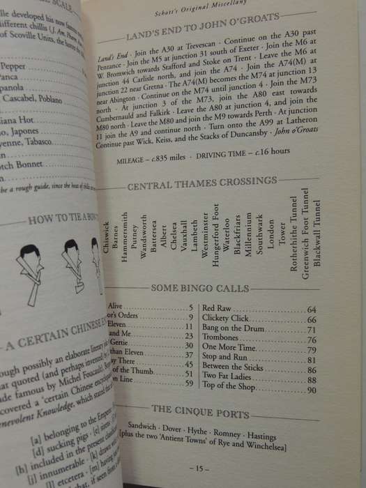 Schott's Original Miscellany - Ben Schott