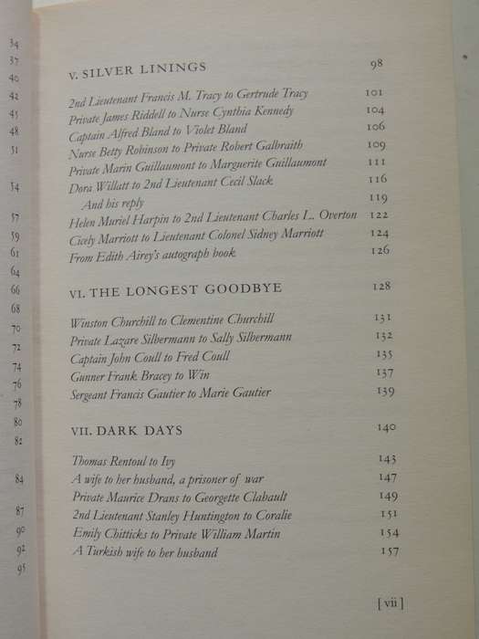 Love Letters Of The Great War - ed Mandy Kirkby