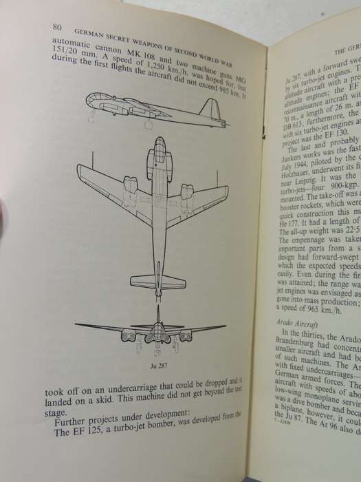 German Secret Weapons Of The Second World War - Rudolf Lusar    (1959 Very Scarce)