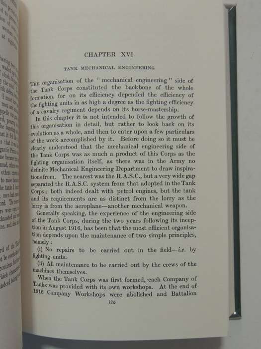 Tanks In The Great War 1914-1918 - J.F.C. Fuller   Limited Edition Of 500 copies, Scarce!