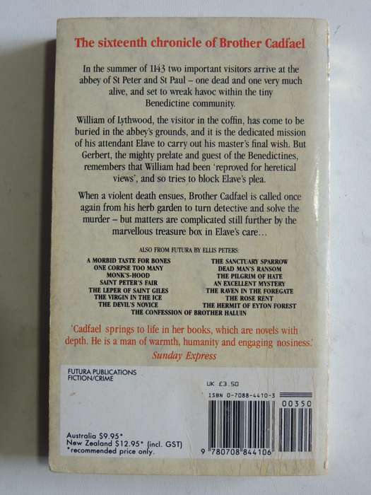 The Sixteenth Chronicle Of Brother Cadfael:   The Heretic's Apprentice- Ellis Peters