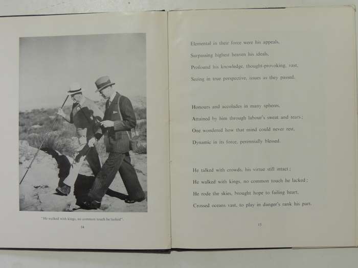 Jan Christiaan Smuts His Character And Life: An Illustrated Story In Verse - Arnold Rieck
