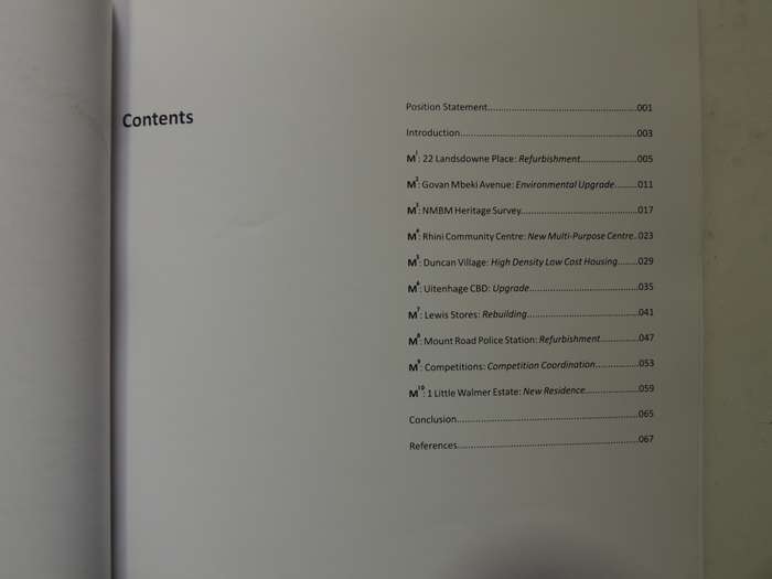 M10 - The First Decade: Selected Projects [2001-2011]The Matrixcc Urban Designers And Architects
