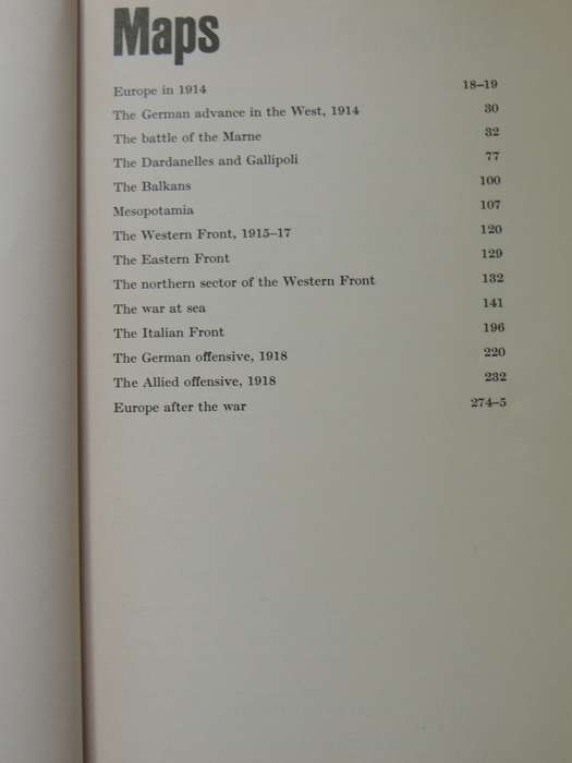 The First World War: An Illustrated History - A.J.P. Taylor