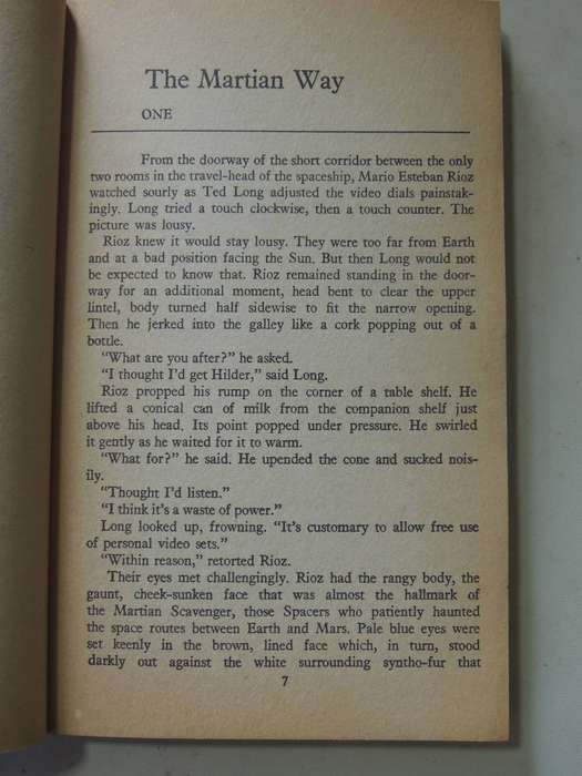 The Martian Way - Isaac Asimov