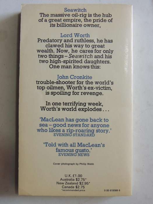 Seawitch- Alistair Maclean