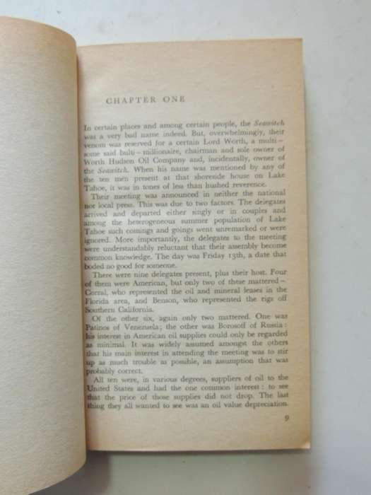 Seawitch- Alistair Maclean