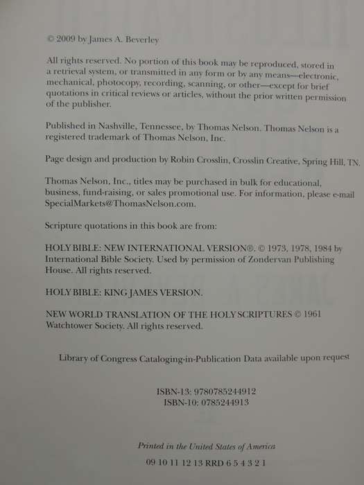 Nelson's Illustrated Guide To Religions- James A. Beverley