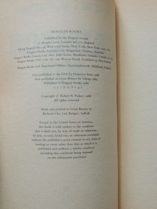 Crimson Joy - Robert B. Parker