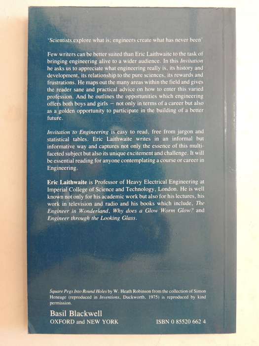 Invitation To Engineering - Eric Laithwaite