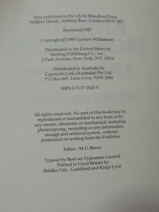 Knights Of The Iron Cross: A History 1939-1945 - Gordon Williamson