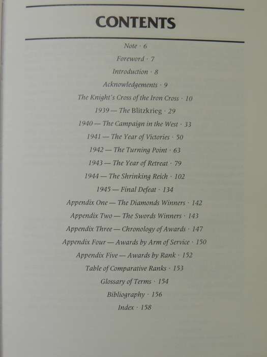 Knights Of The Iron Cross: A History 1939-1945 - Gordon Williamson