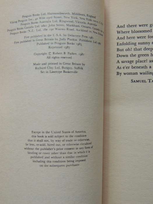 A Savage Place  - Robert B. Parker