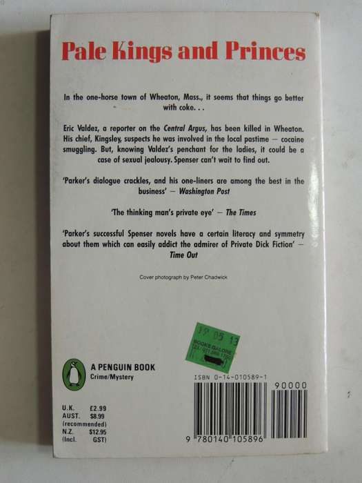 Pale Kings And Princes - Robert B. Parker