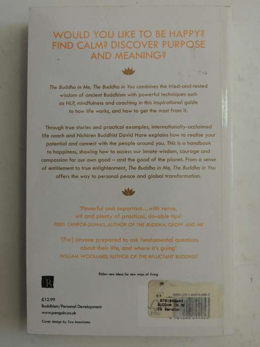 The Buddha In Me, The Buddha In You: A Handbook For Happiness - David Hare