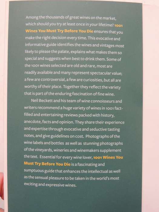 1001 Wines You Must Try Before You Die - Ed Neil Beckett