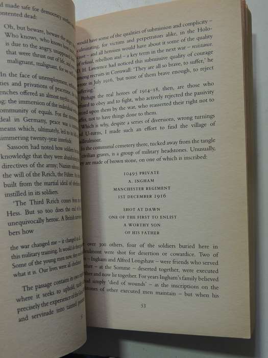 The Missing Of The Somme- Geoff Dyer