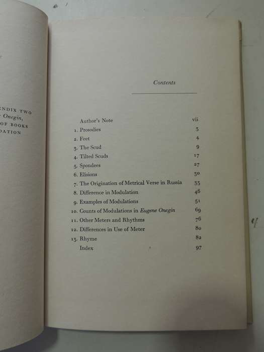 Notes on Prosody - Vladimir Nabokov   1965