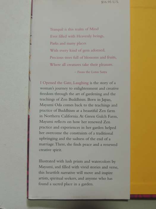 I Opened The Gate, Laughing: An Inner Journey - Mayumi Oda
