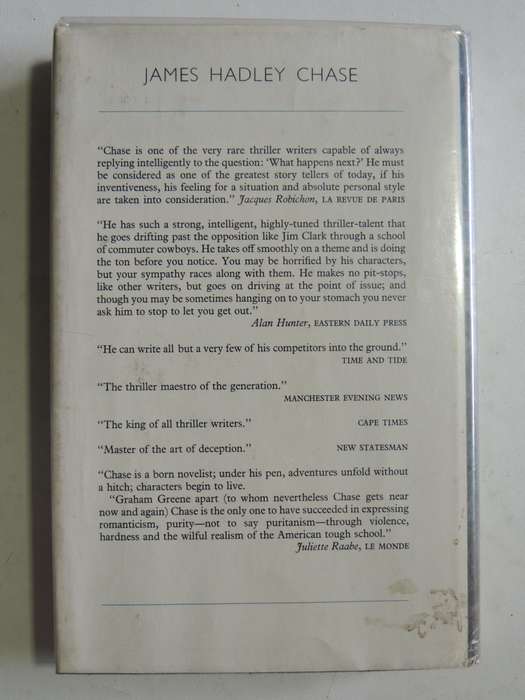 The Vulture Is A Patient Bird  - James Hadley Chase   1st UK Edition 1969