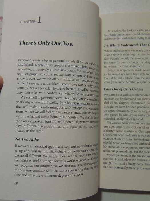 Personality Plus,  How to Understand Others by Understanding Yourself - Florence Littauer