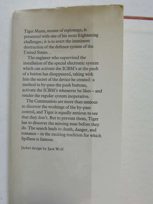 The By-Pass Control - Mickey Spillane   1st UK Edition 1966