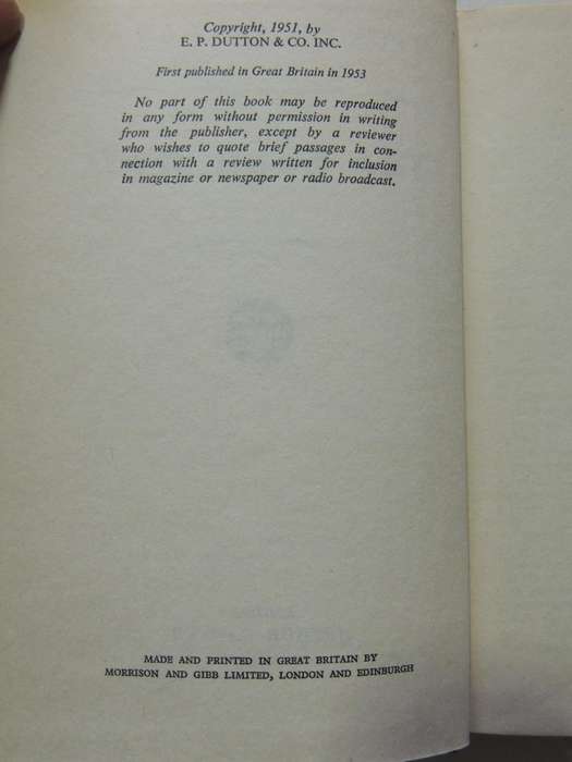 The Long Wait  - Mickey Spillane   1st UK Edition 1951