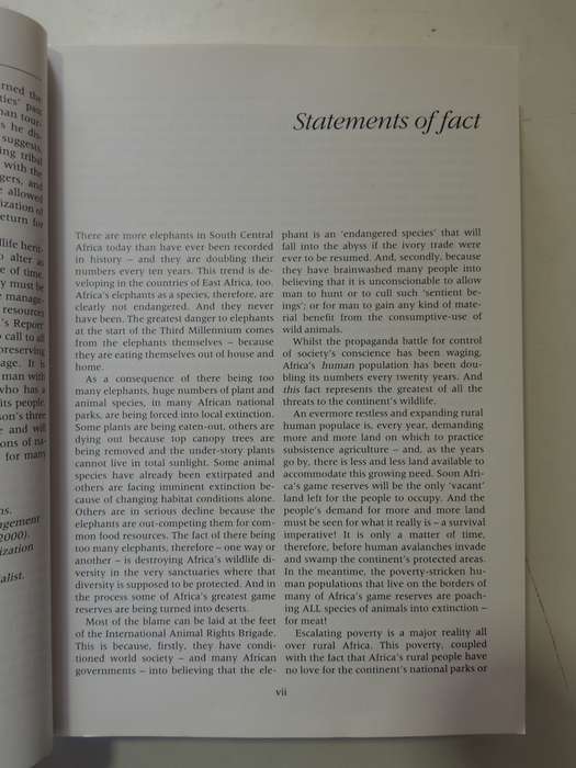 A Game Warden's Report, The State of Wildlife in Africa at the Start of the Millenium - Ron Thomson