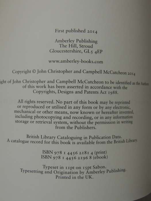 The First World War In Photographs: 1914 Over By Christmas- John Christopher & Campbell McCutcheon