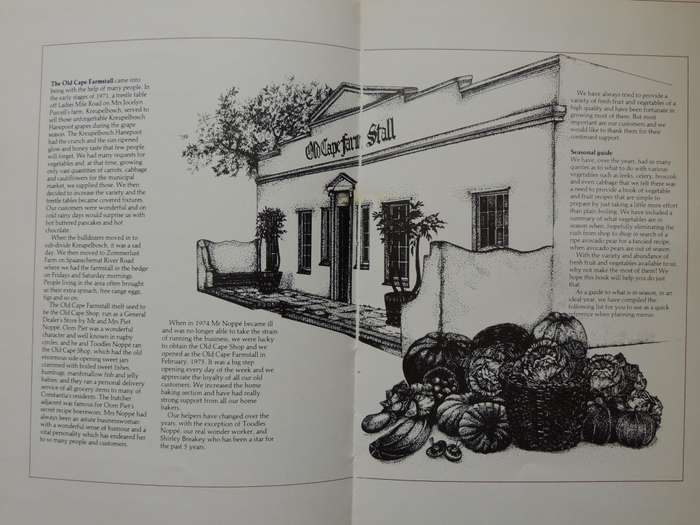 The Old Cape Farmstall Cookbook - Judy Badenhorst, Glenda Moody & Sarah Seymour