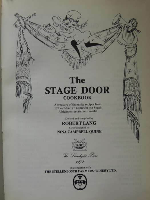 The Stage Door Cookbook - Robert Lang