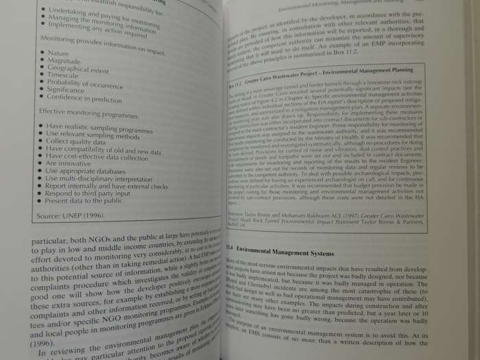 Environmental Assessment in Developing and Transitional Countries - Ed Norman Lee, C George