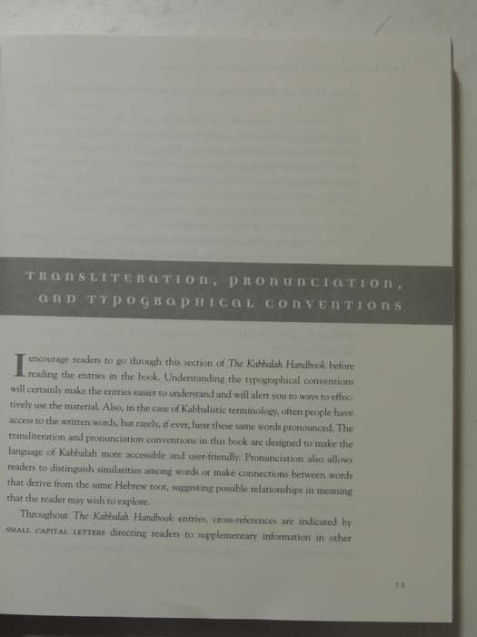 The Kabbalah Handbook: Concise Encyclopedia Of Terms & Concepts In Jewish MysticismGabriella Samuel