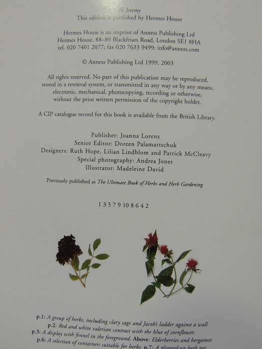 Growing Herbs: A Practical Guide To Designing, Planting And Growing - Jessica Houdret