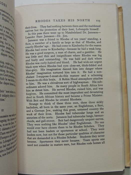 Rhodes - Sarah Gertrude Millin   New And Revised Edition