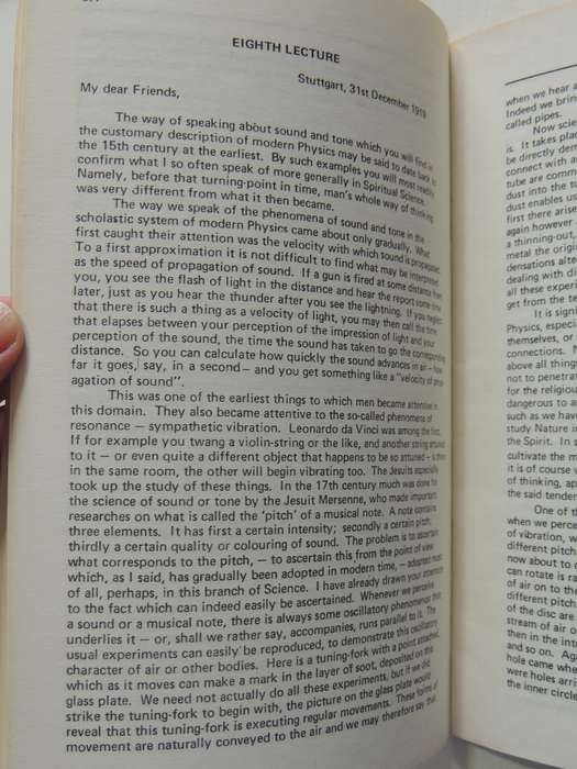First Scientific Lecture Course Light Course Stuttgart 1919-20 Vol. 1 - Rudolf Steiner  1977