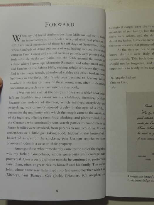 Gap In The Wire: Tales Of Escape And Survival In Italy During World War II - ed by John Brent Mills