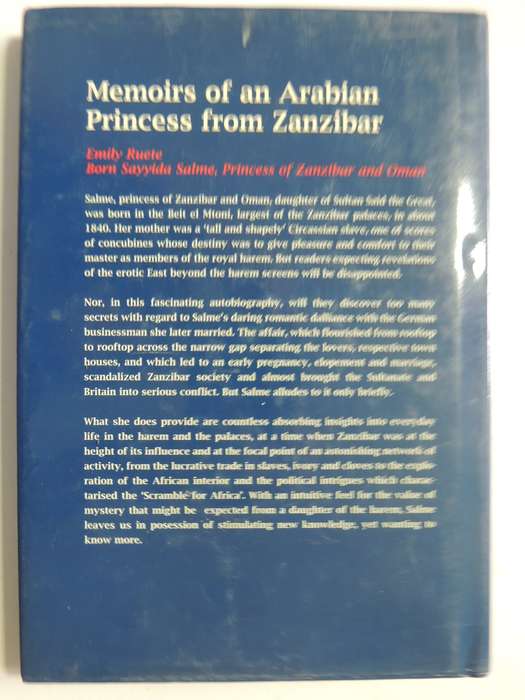 Memoirs Of An Arabian Princess From Zanzibar - Emily Ruete, Princess Salme Of Zanzibar And Oman