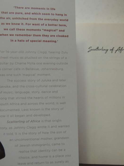 Scatterling Of Africa: My Early Years - Johnny Clegg